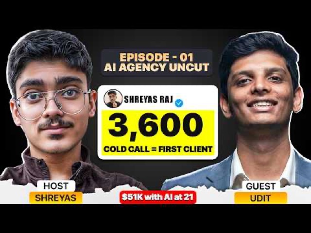 Getting the first client with cold calls, from a RapidXAI video